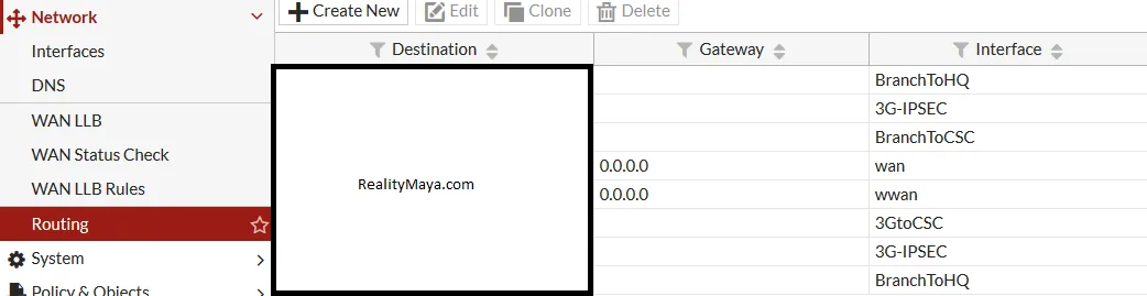 Link Monitor for Fortigate 2