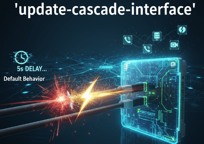 Fortinet SD-WAN: Understanding update-cascade-interface for Instant Failover. 5